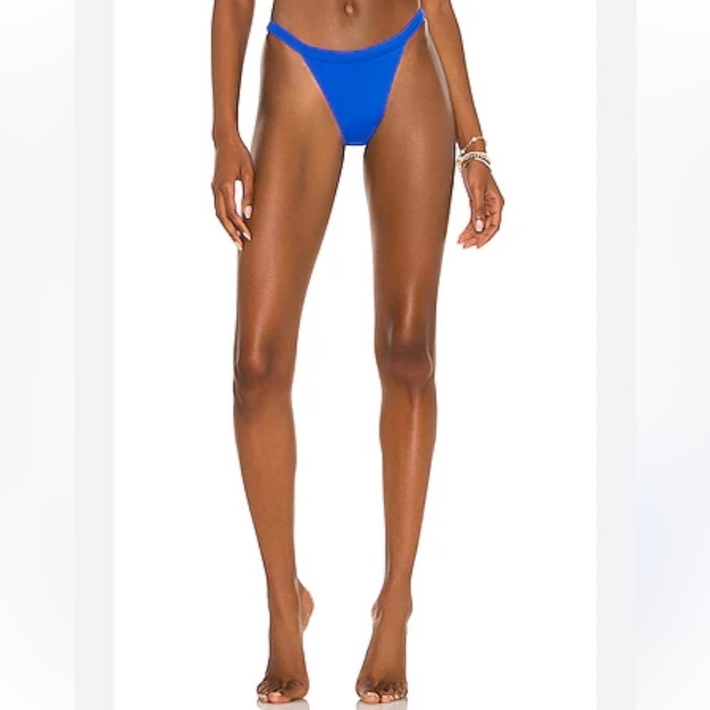 Joues De Sable Taylor Bikini Bottom in Azure Sz S